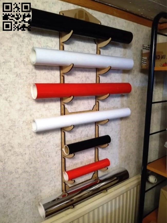 imagem do arquivo vetor para download Suporte para Rolos de Papel