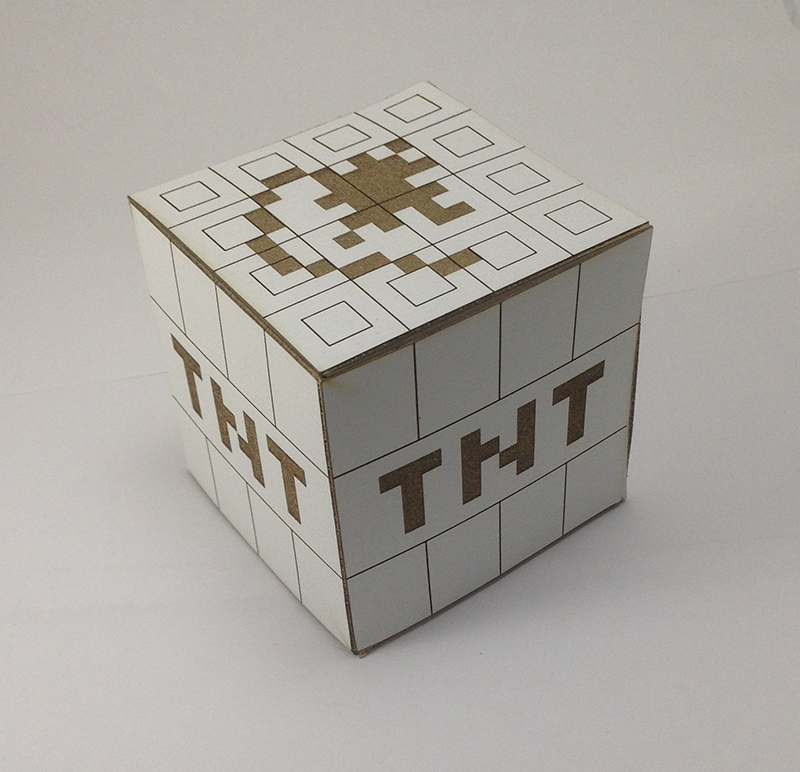 imagem do arquivo vetor para download Minecraft Cardstock Blocos
