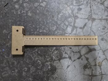 imagem do arquivo vetor para download MadeirasNogueira - Régua T 30cm e 26cm-marcenaria