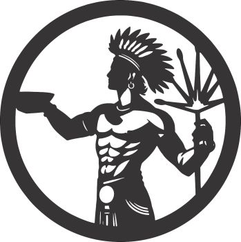 imagem do arquivo vetor para download Mandala Orixá - Ossain