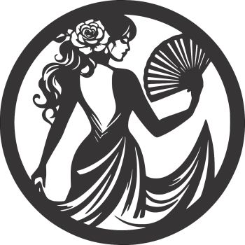 imagem do arquivo vetor para download Mandala Orixá - Pomba Gira - Maria Padilha