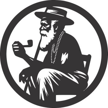imagem do arquivo vetor para download Mandala Orixá - Preto Velho