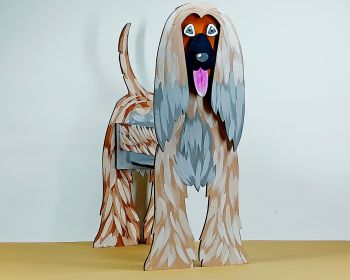 imagem do arquivo vetor para download Caixa Cão Borzoi