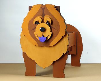 imagem do arquivo vetor para download Caixa Cão Chow Chow