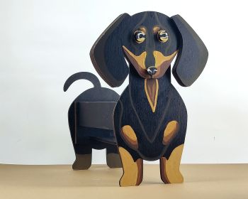 imagem do arquivo vetor para download Caixa Cão Dachshund