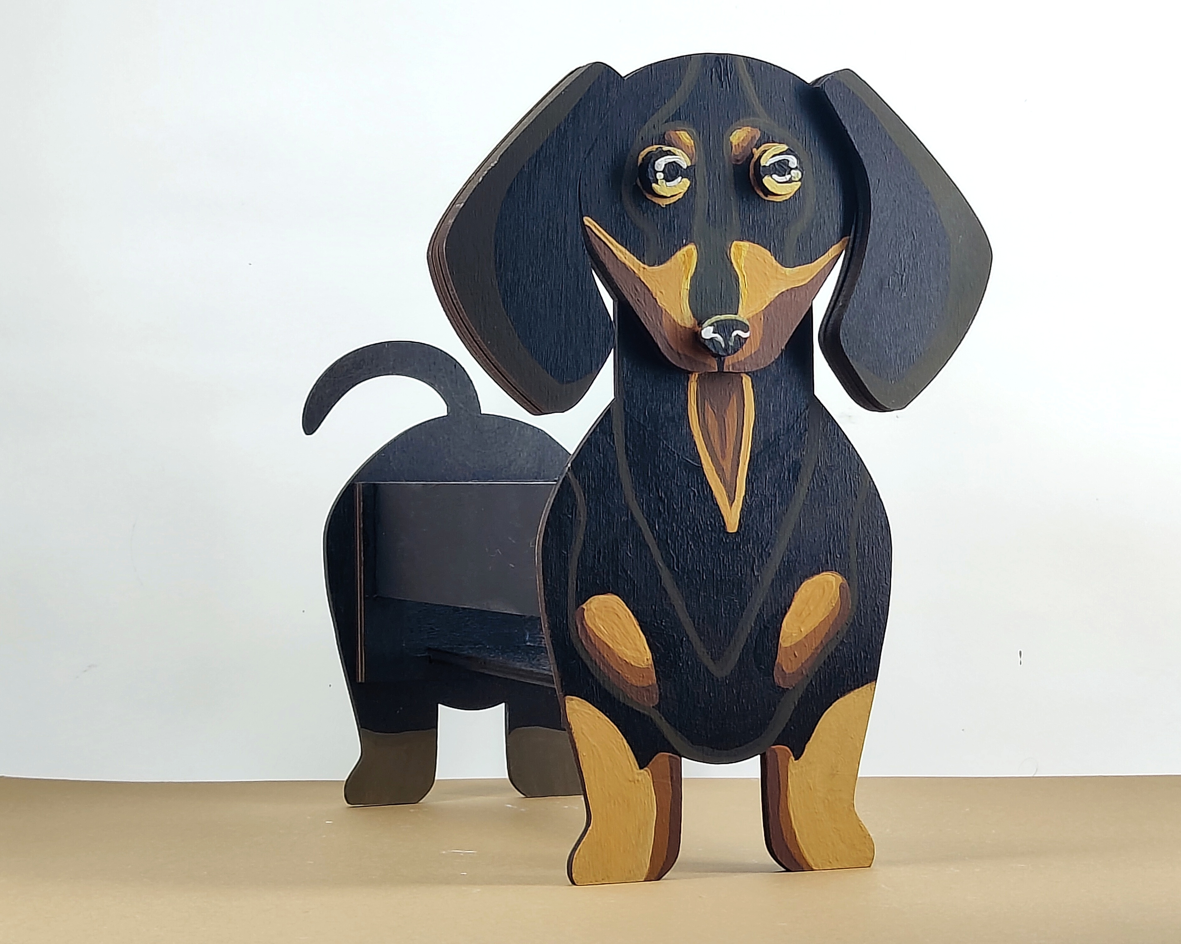 imagem do arquivo vetor para download Caixa Cão Dachshund