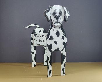 imagem do arquivo vetor para download Caixa Cão Dalmatian