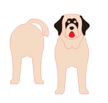 imagem do arquivo vetor para download Caixa Cão Mastim Inglês