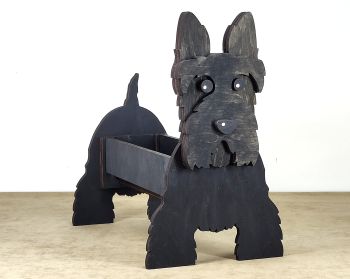 imagem do arquivo vetor para download Caixa Cão Terrier escocês