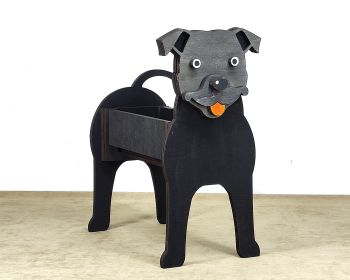 imagem do arquivo vetor para download Caixa cão Staffordshire bull terrier